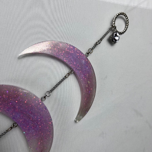 Resin moon phase wall hanging - Picture 13 of 13